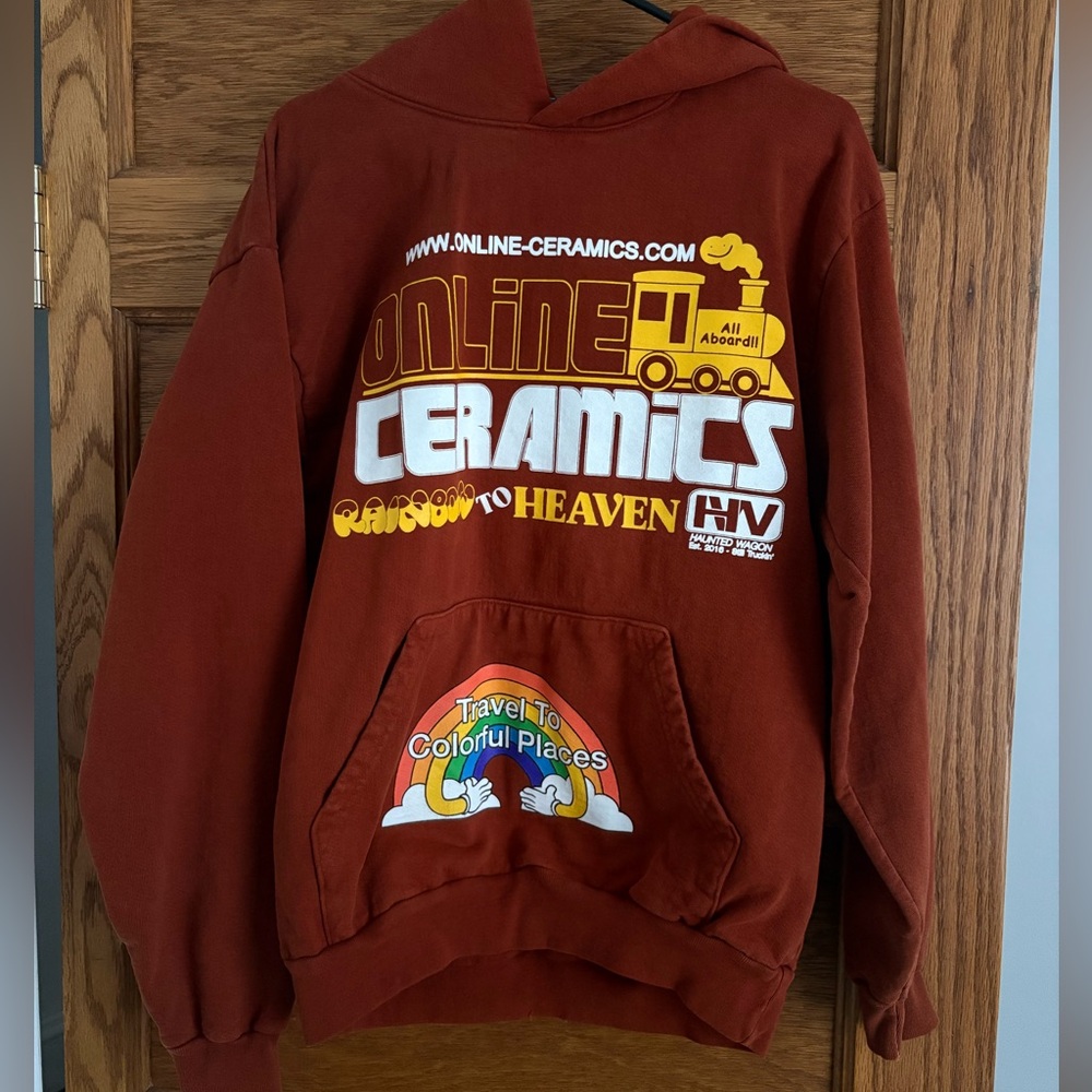 Online ceramics rainbow to heaven hoodie